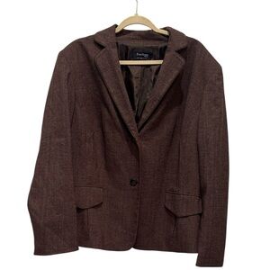 Evan Picone Vintage Brown Blazer Size 22W